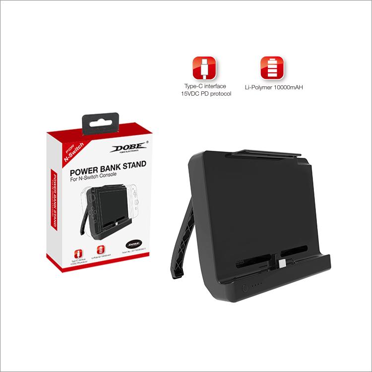 Dobe Power Bank Stand 10000 mAh for Nintendo Switch - Black