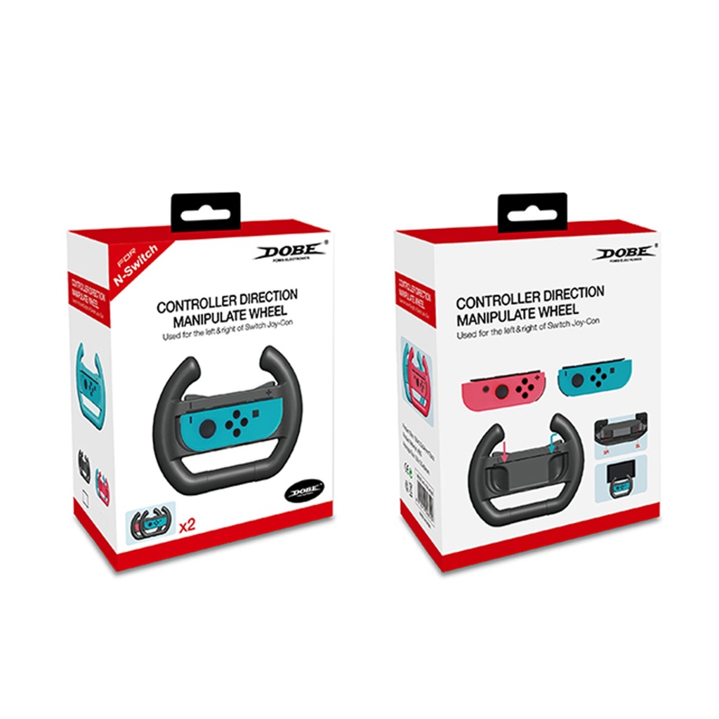 Dobe TNS-3195 Nintendo Switch 2 Controller Steering Wheel - Black