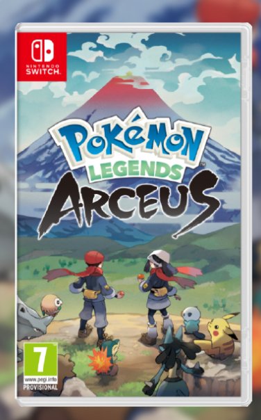 Gaming Bundle Pokémon Legends Arceus For Nintendo Switch With PowerA Pokémon Enhanced Wired Controller