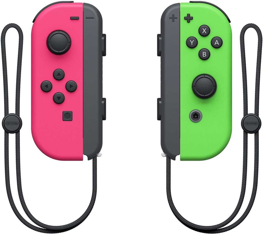 Nintendo Switch Joy-Con (L/R) Controllers - Green & Pink