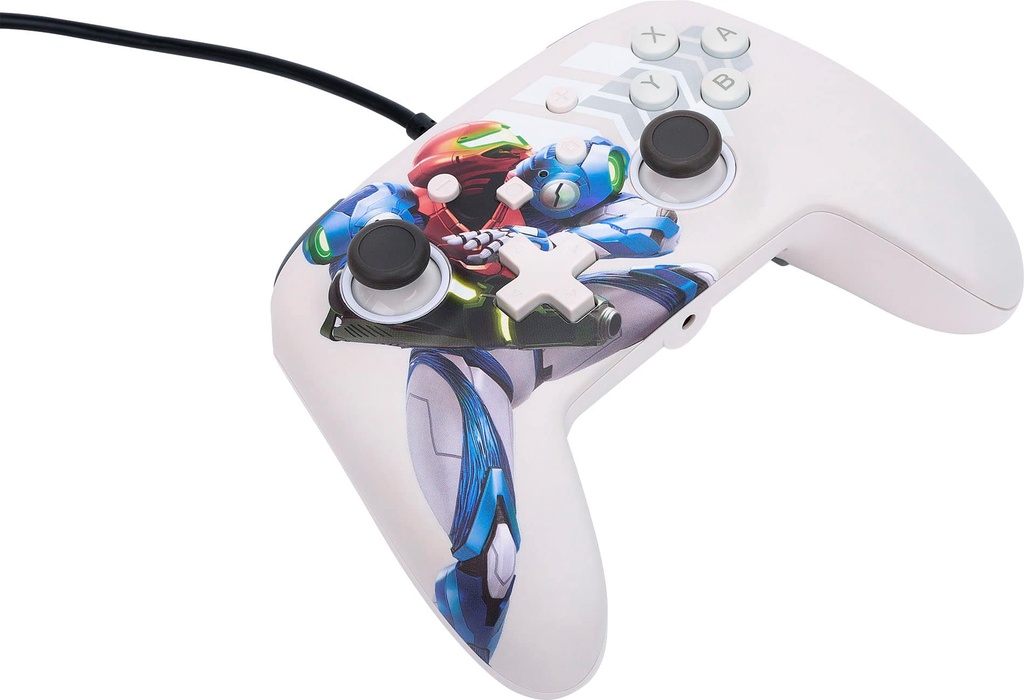 PowerA Enhanced Wired Controller for Nintendo Switch - Metroid Dread