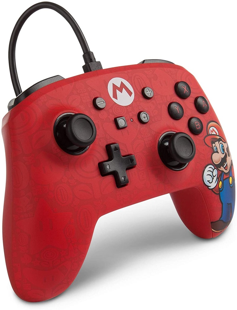 PowerA Enhanced Wired Controller for Nintendo Switch – Mario Iconic