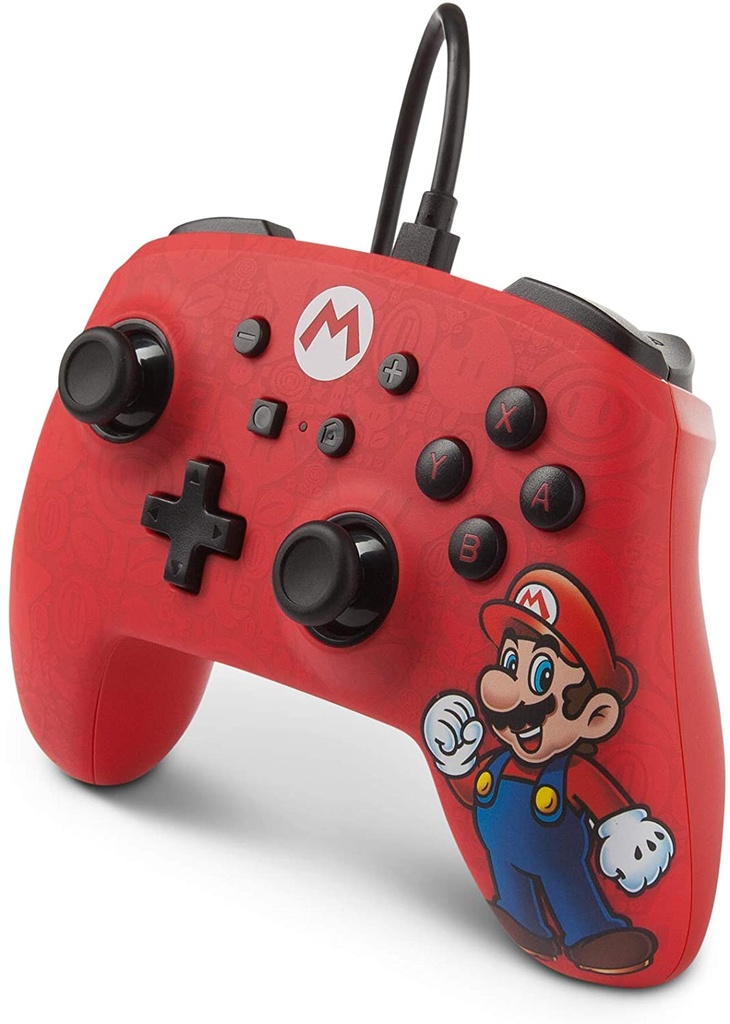 PowerA Enhanced Wired Controller for Nintendo Switch – Mario Iconic