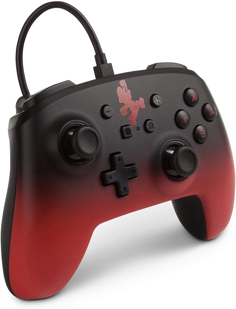 PowerA Enhanced Wired Controller for Nintendo Switch – Mario Fade
