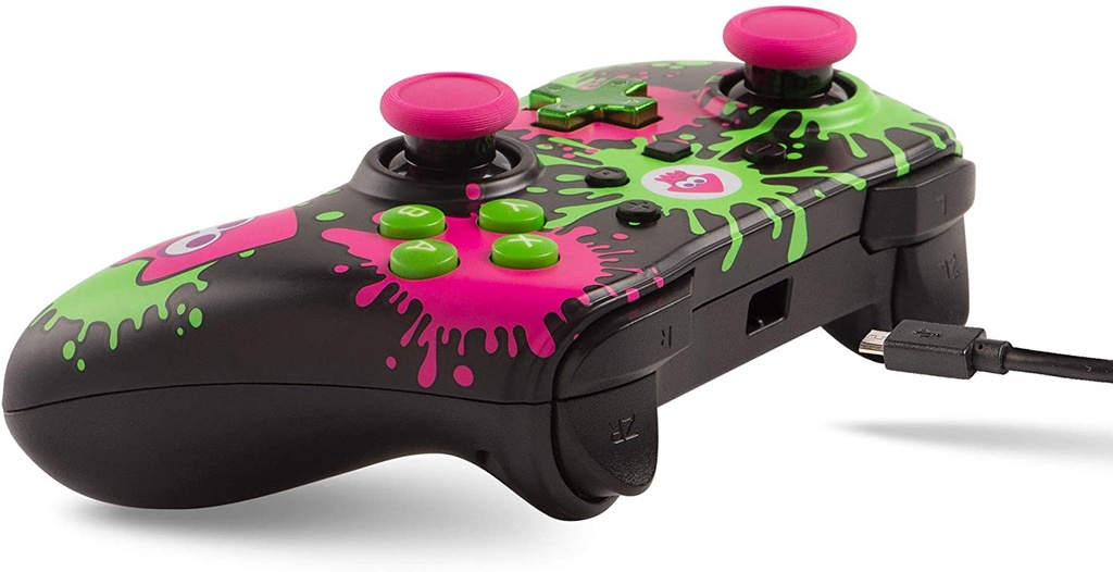 PowerA Enhanced Wired Controller for Nintendo Switch – Splatoon 2