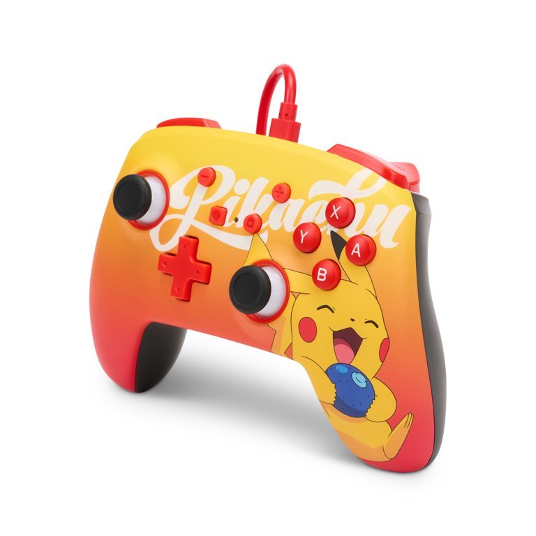 PowerA Pokémon Enhanced Wired Controller for Nintendo Switch - Oran Berry Pikachu