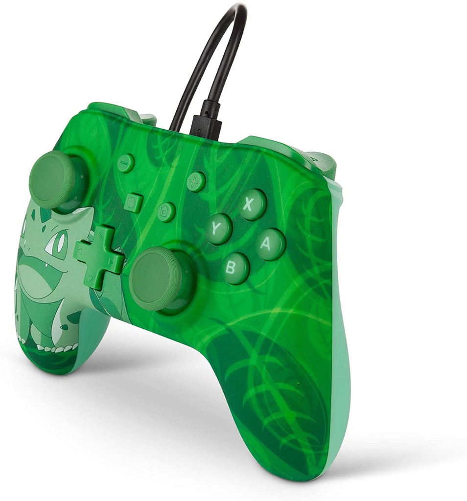 PowerA Pokémon Enhanced Wired Controller for Nintendo Switch – Overgrow Bulbasaur