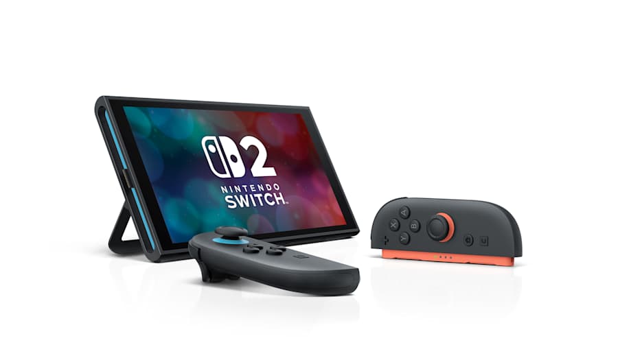 Nintendo Switch 2 Console + Dobe TNS-3156 Controller Charging Dock Black