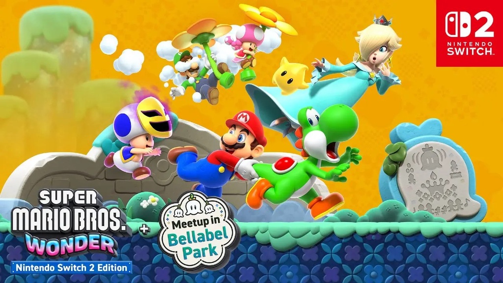 Super Mario Bros Wonder: Nintendo Switch 2 Edition + Meetup in Bellabel Park