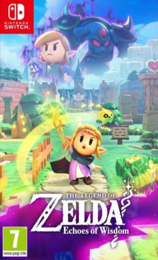 The Legend of Zelda: Echoes of Wisdom For Nintendo Switch with Free Zelda Key strap