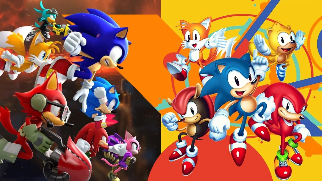 SONIC MANIA + Team Sonic Racing For Nintendo Switch (US)