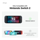 Elago Nintendo Switch 2 PC Clear Case (Slim and Full cover) - Clear