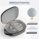 Gamax Meta Quest 3 Storage Box Carbon Fiber ( Model B ) - Silver