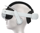Gamax Meta Quest 3 Head Strap With Headphones - White