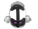 Gamax Meta Quest 3 Head Strap With Headphones - White
