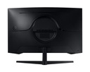Samsung Odyssey G5 G55C 32" QHD(2560 x 1440), 165Hz Refresh Rate, 1Ms Response Time, Eye Saver Mode Curved Gaming Monitor - Black LS32CG552EMXUE