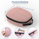 Gamax Meta Quest 3 Storage Box Carbon Fiber ( Model B ) - Pink