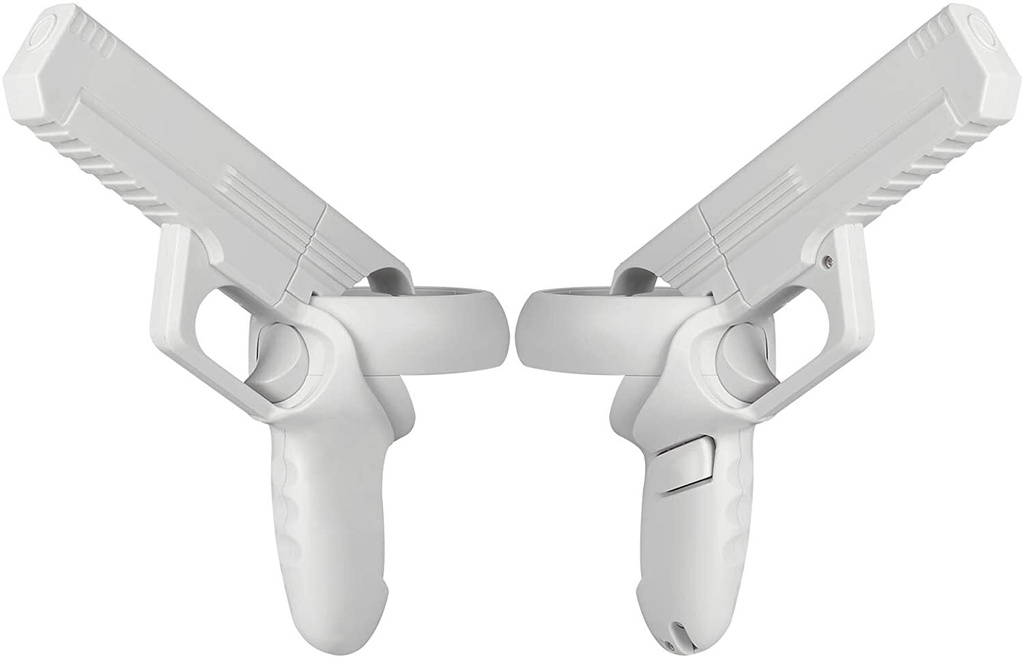 Gamax Oculus Quest 2 Pistol Toy Gun- White