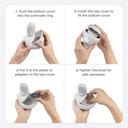 VR Weight Controller Compatible with Quest 2 (Stock Controllers NOT Included)