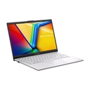 Asus VivoBook E1404FA, MD Ryzen R3-7320U Processor, 8GB RAM, 512GB SSD NVMe, AMD Radeon™ Graphics, 14" FHD Display, Backlit Chiclet Keyboard (Eng/Arb), Windows 11 Home, Cool Silver | 90NB0ZS1-M01FY0