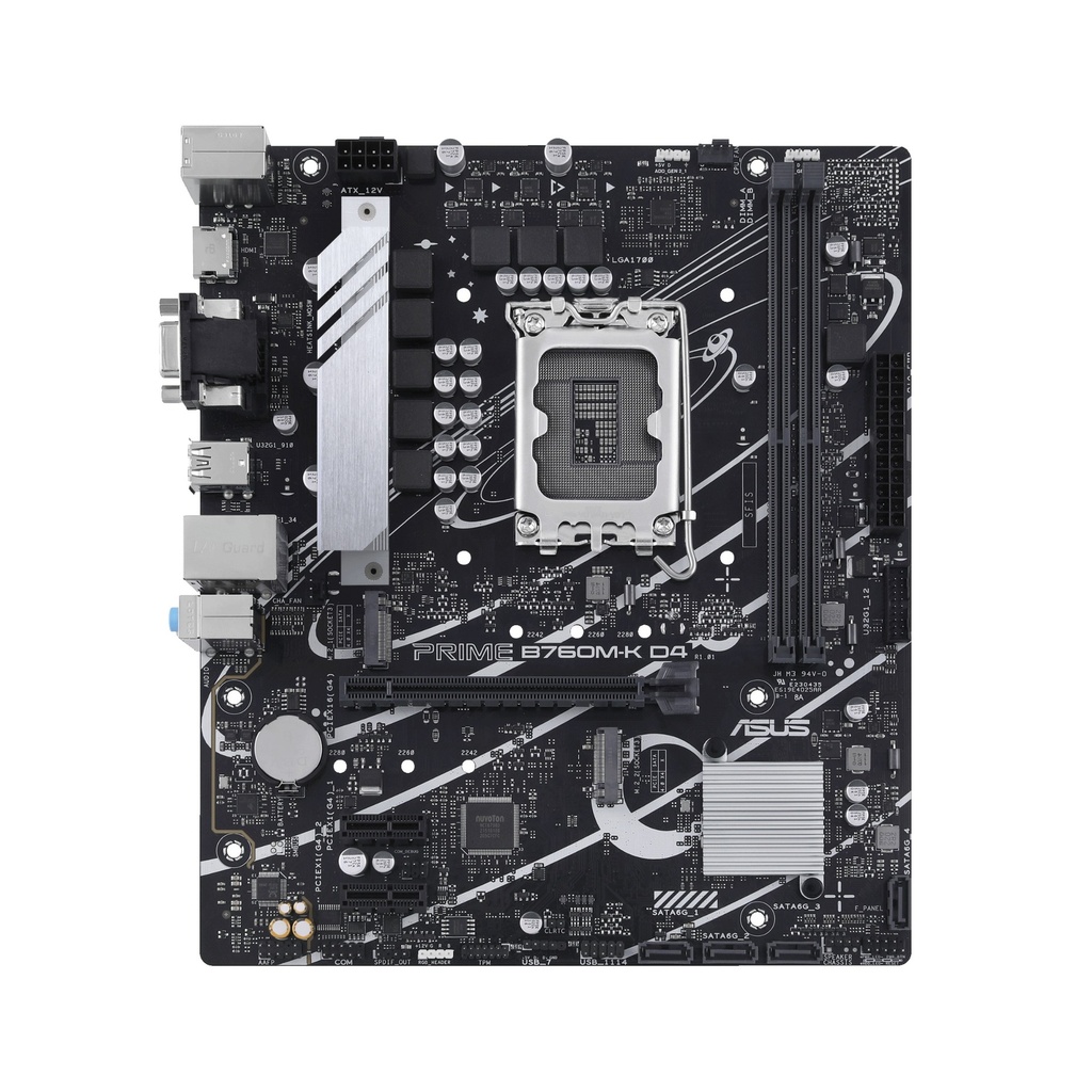 Asus Intel Prime B760M-K DDR4 MotherBoard