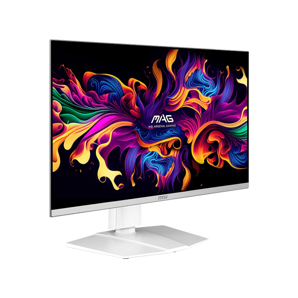 MSI MAG 272QPW QD-OLED X28 27" 2K WQHD 280Hz 0.03ms GTG Custom HeatSink,Vesa True Black 400 With Adaptive-Sync Gaming Monitor-White