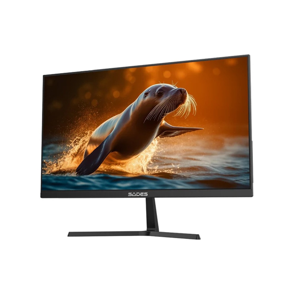 Sades AU-Sealion 24" FHD IPS Panel 240Hz 0.5ms Gaming Monitor With HDMI 2.1 FreeSync, Dynamic RGB Accent Lighting, Black | SA-F03F24