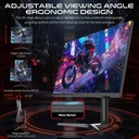 Gameon Titan Pro X Series 27" FHD IPS 540Hz 0.5ms Adustable Stand, HDMI 2.1 With AMD FreeSync Gaming Monitor - Black
