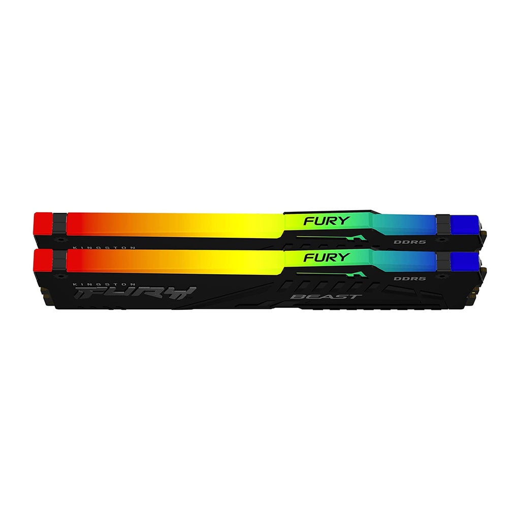 Kingston Fury Beast RGB 64GB (2x32GB) DDR5 5600MT/s CL40 Memory Kit