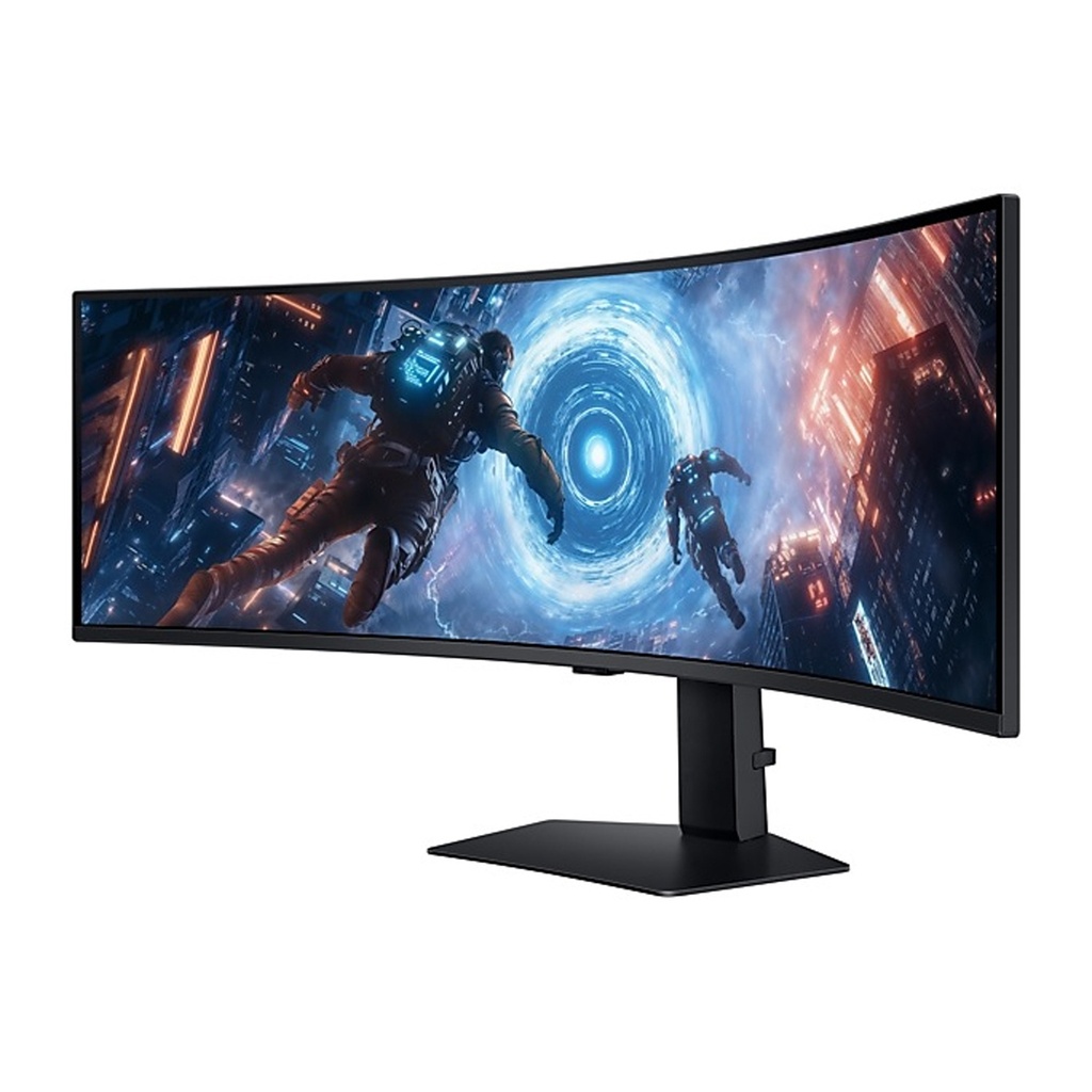 Samsung Odyssey G9 G91F 49" DQHD (5120 x 1440), VA Panel, 1ms(GTG), 144Hz, VESA DisplayHDR 600, AMD FreeSync Premium Pro, HDMI 2.1, Ergonomic Stand, 1000R Curved Gaming Monitor