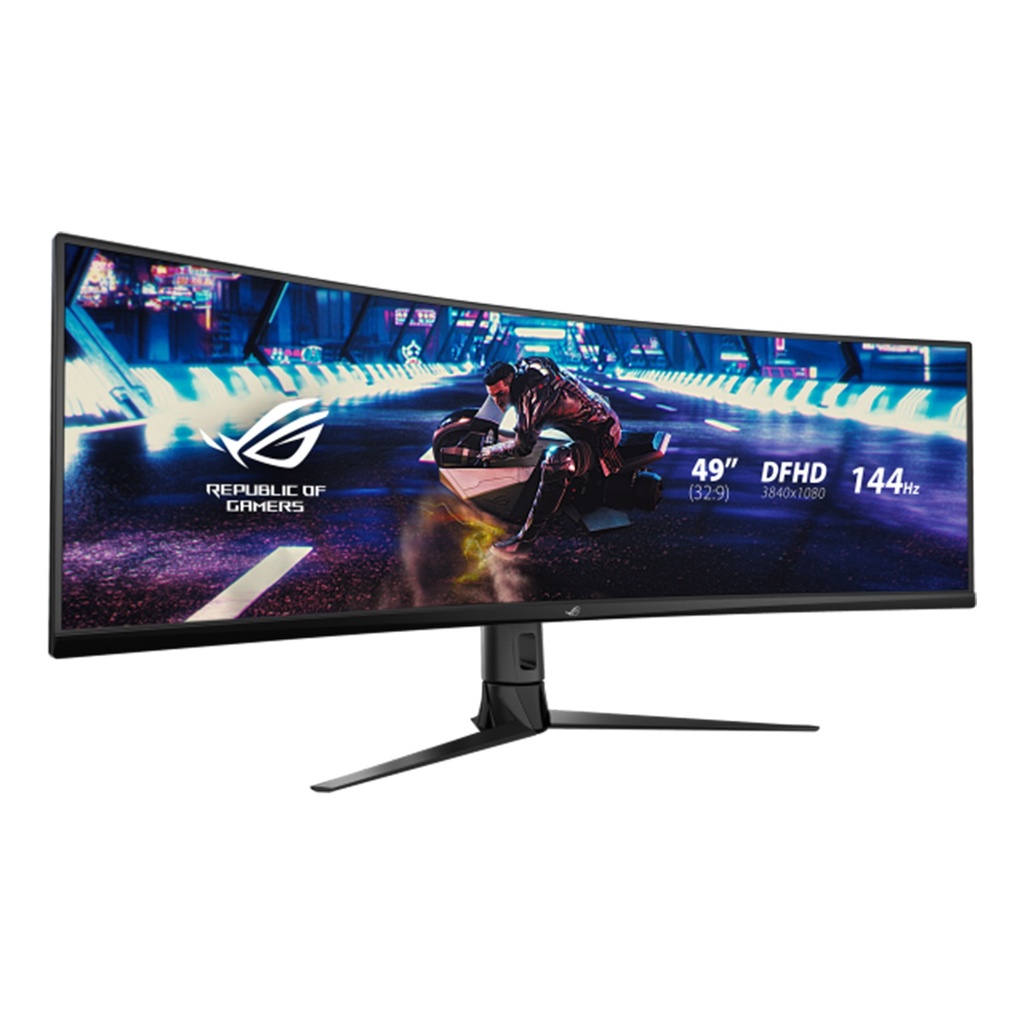 Asus ROG Strix XG49VQ Super Ultra-Wide 49" VA Panel (3840 x 1080) 144Hz 4ms HDR 400 With AMD FreeSync Premium Pro Curved Gaming Monitor