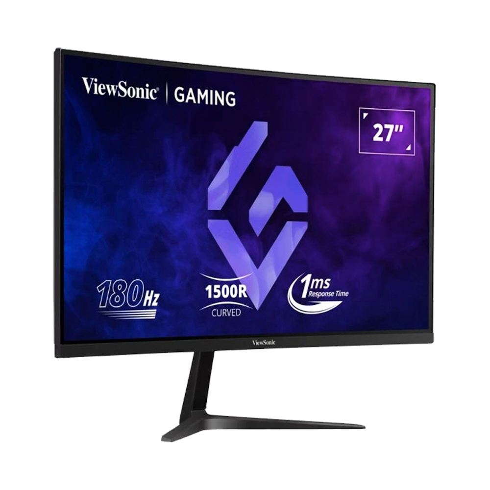 ViewSonic VX2718-PC-MHD 27 Inch VA Curved FHD 1080p 1ms 180Hz Gaming Monitor with FreeSync Premium