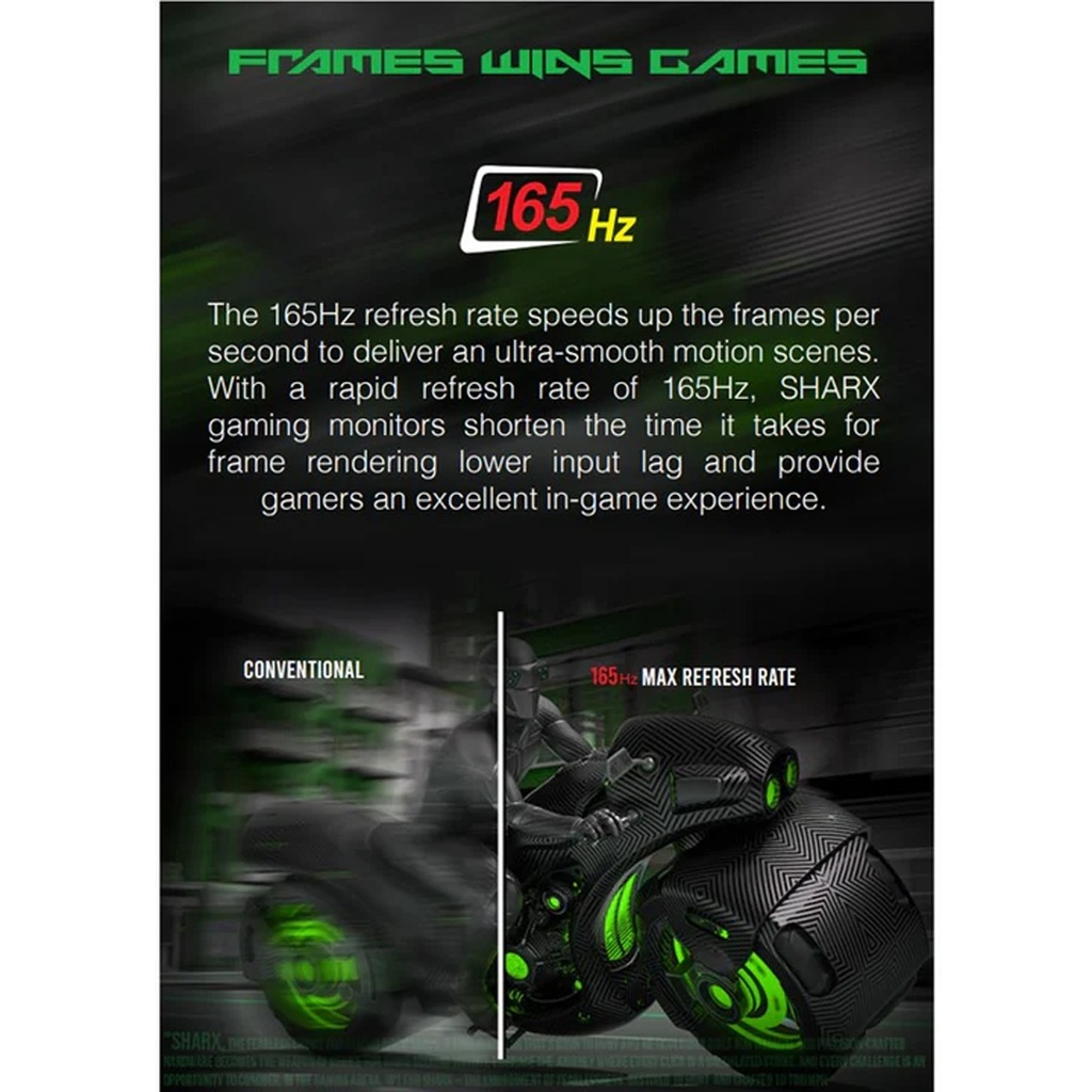 SHARX QUEST Gaming Suitcase (PQ-24Q165I) 24” QHD Monitor (2560x1440), IPS, 165Hz, 1ms, HDMI 2.1 & USB-C, Dual 7W Speakers with YAMAHA Amplifier, Aluminum Case, Portable Design, Compatible with XboxS and all PS5 versions (Digital, Slim, PS5 Pro)