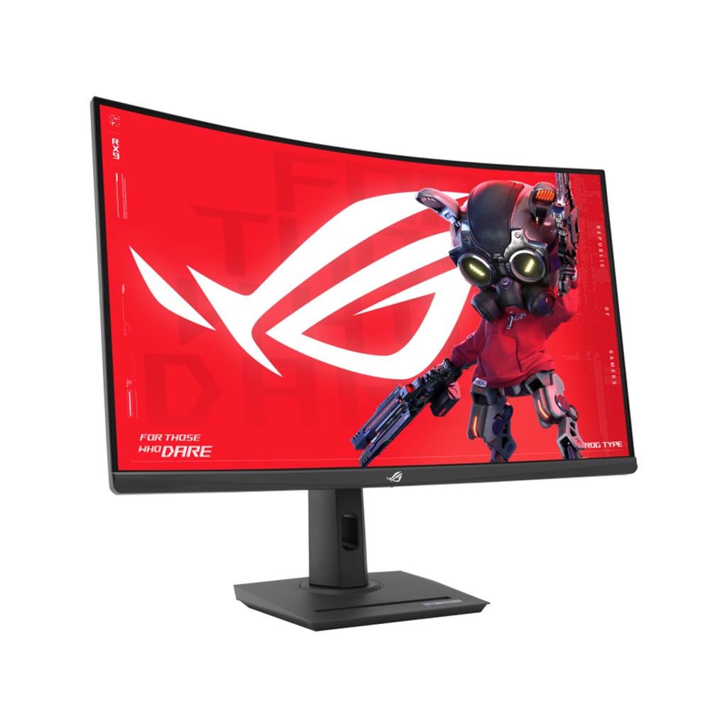 Asus ROG Strix (XG32WCMS) 32" QHD 280Hz 1Ms Type-C, HDR 400, With AMD FreeSync Premium Curved Gaming Monitor