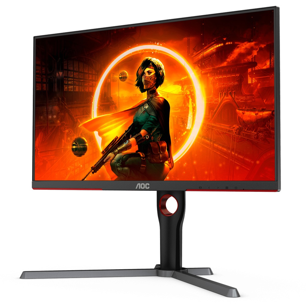 AOC UHD Gaming Monitor, 27’’ IPS Display Panel, 4K (3840 × 2160) Resolution, 160Hz Refresh Rate, 1ms Response Time, AdaptiveSync, DisplayHDR 400, HDMI 2.1 & Standard Ports | U27G3X/89