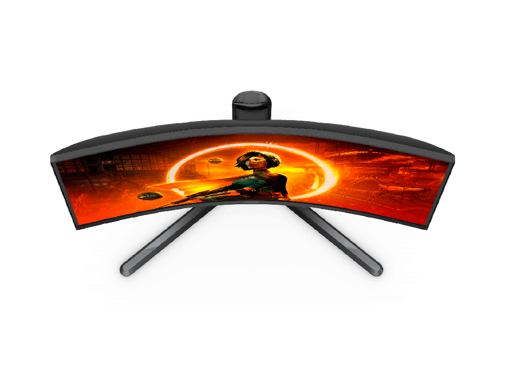 AOC CQ27G3Z 27 Inch 240Hz QHD 0.5ms HDMI 2.0 Curved Gaming Monitor - Black