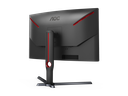 AOC CQ27G3Z 27 Inch 240Hz QHD 0.5ms HDMI 2.0 Curved Gaming Monitor - Black