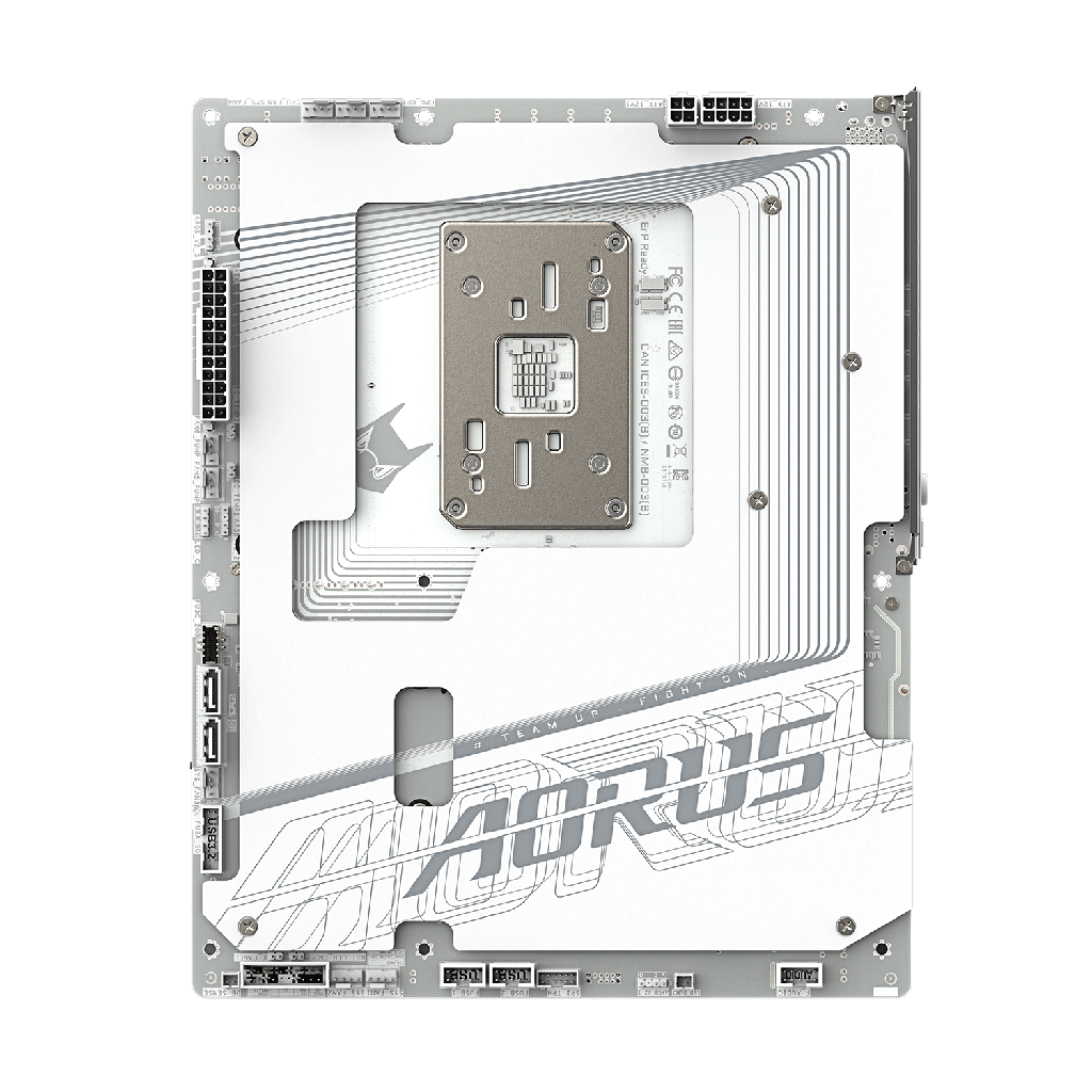 GigaByte AMD X870 AORUS STEALTH ICE Gaming Motherboard