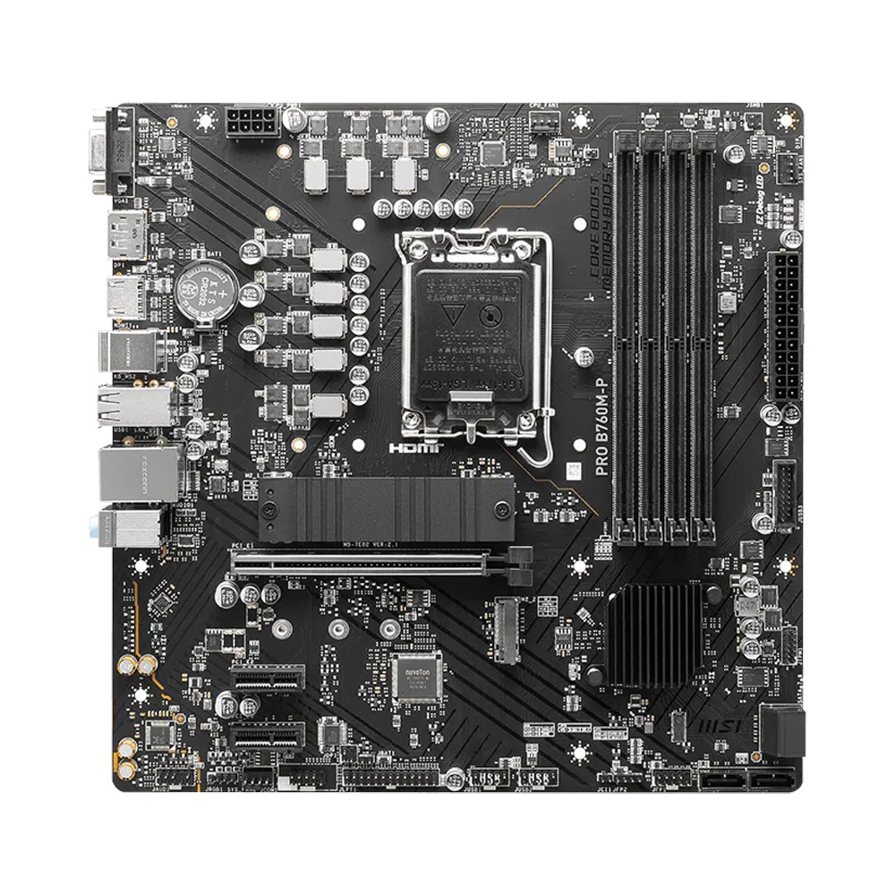 MSI Intel PRO B760M-P DDR5 MotherBoard