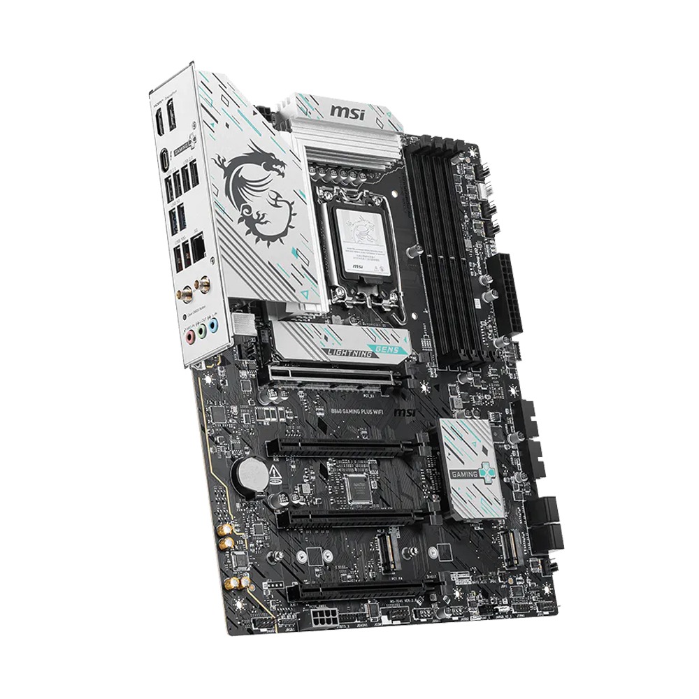 MSI Intel B860 Gaming PLUS WIFI DDR5 Motherboard