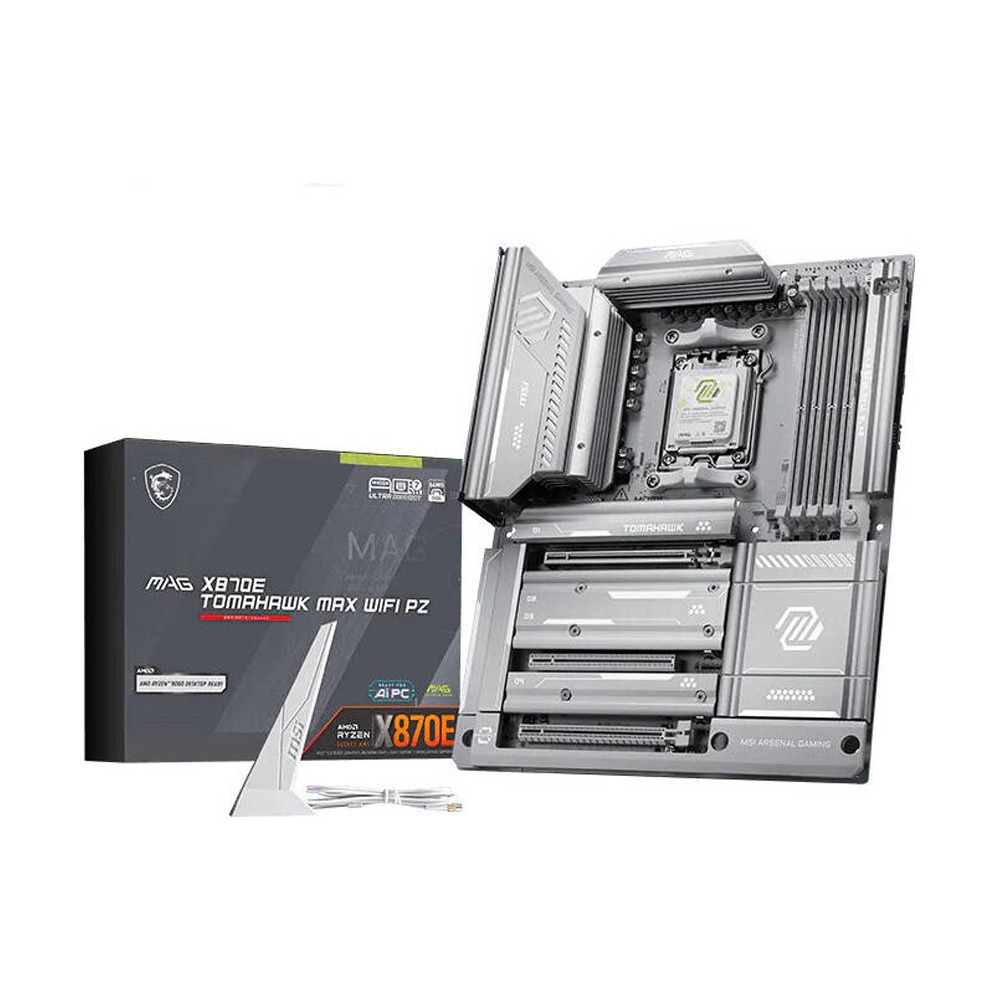 MSI AMD MAG X870E Tomahawk Max WIFI PZ DDR5 Gaming MotherBoard