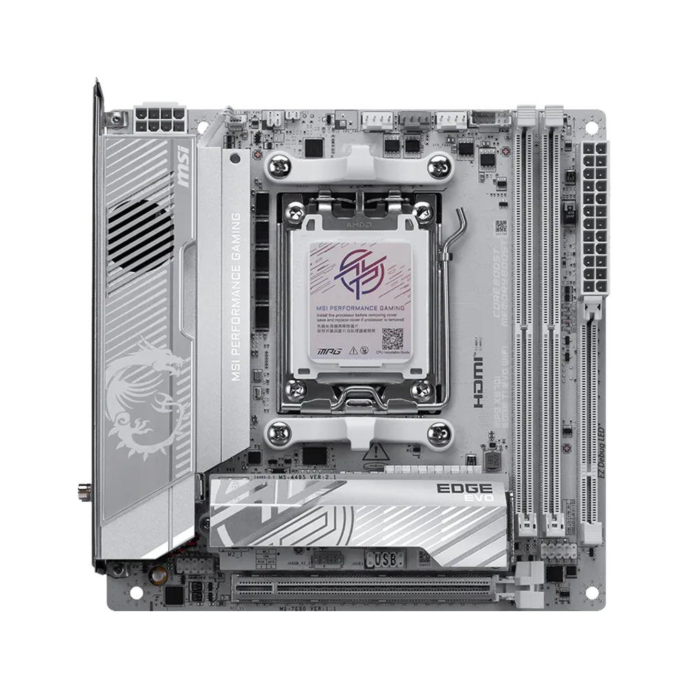 MSI AMD MPG X870I Edge Ti EVO WIFI DDR5 Gaming MotherBoard