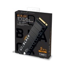WD 2TB WD_BLACK SN850X Gaming Internal NVMe PCIe 4.0, M.2 SSD with Heatsink, Works with Playstation 5