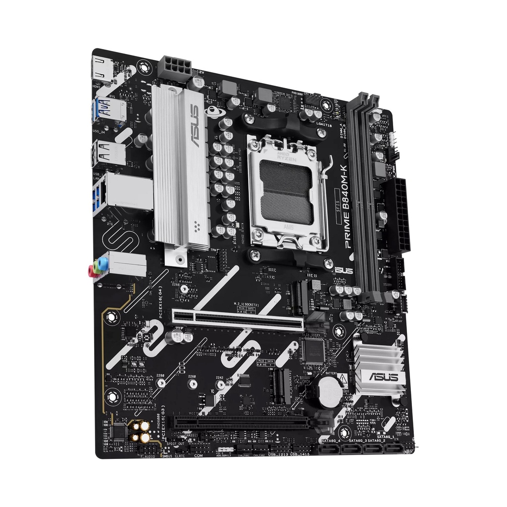 Asus Prime B840M-K AMD B840 Socket AM5 micro ATX - Black