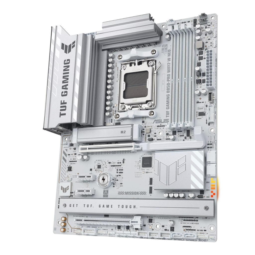 Asus TUF Gaming B850-Pro Wifi7 Neo ATX Socket AM5 Motherboard ATX Socket AM5 - White