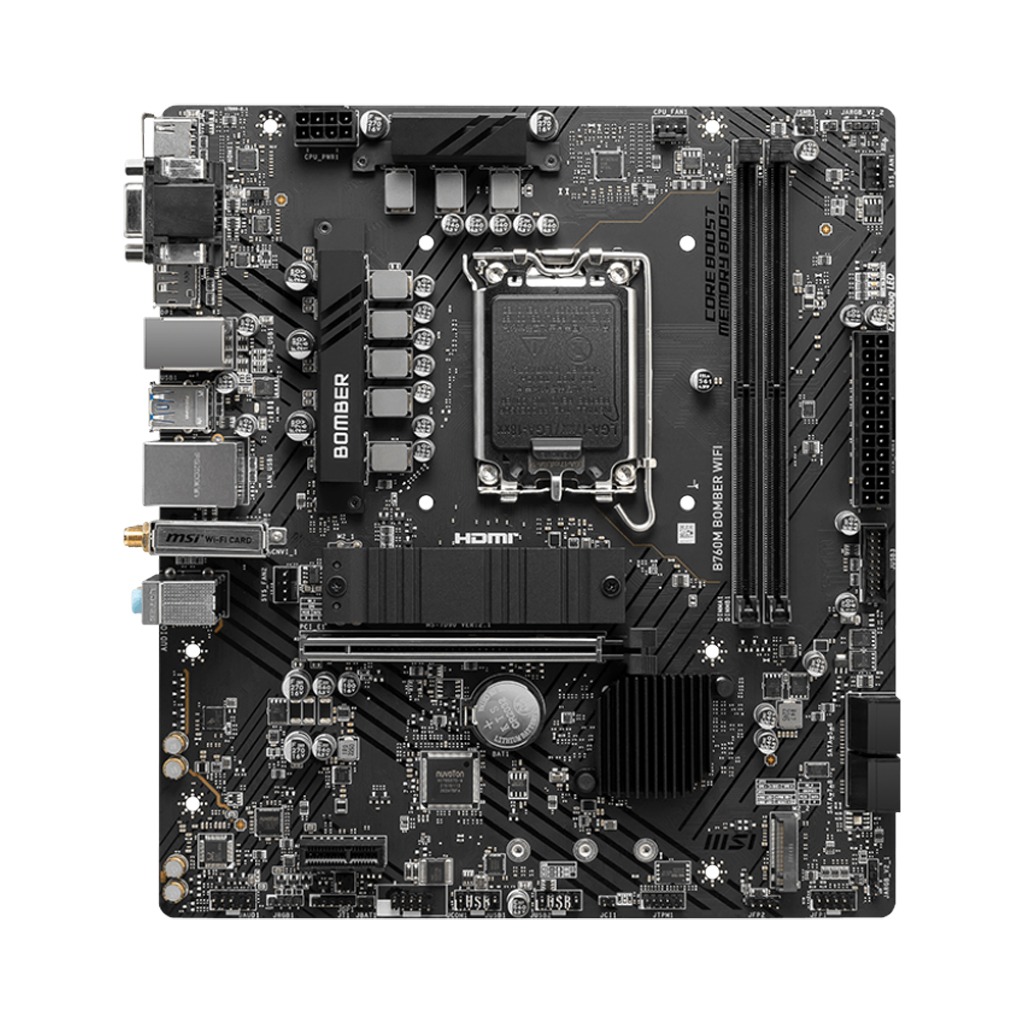 MSI Intel B760M Bomber WIFI DDR5 Motherboard