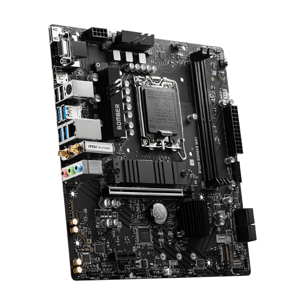 MSI Intel B760M Bomber WIFI DDR5 Motherboard
