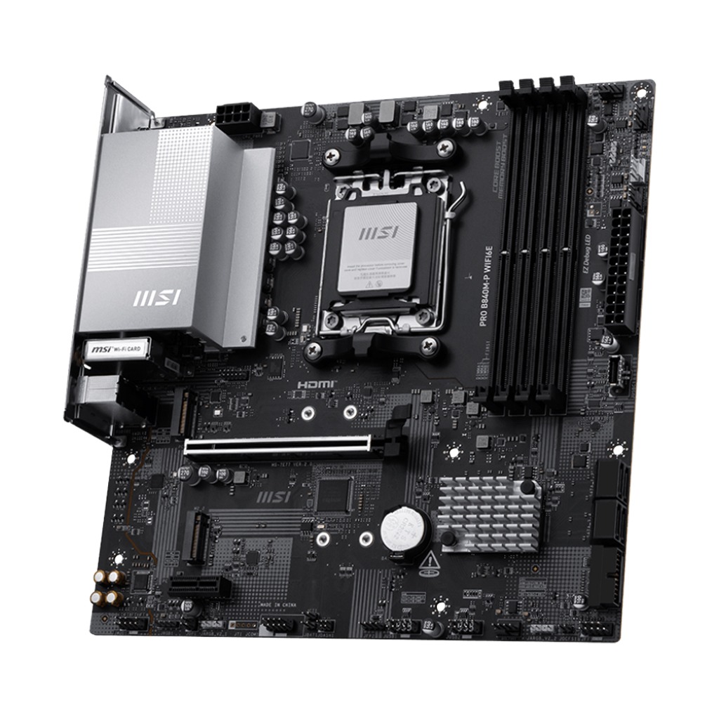 MSI AMD PRO B840M-P WIFI6E DDR5 MotherBoard