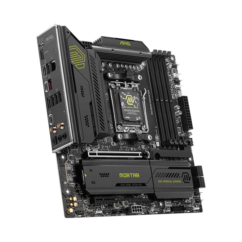 MSI AMD MAG B850M Mortar WIFI DDR5 Gaming MotherBoard
