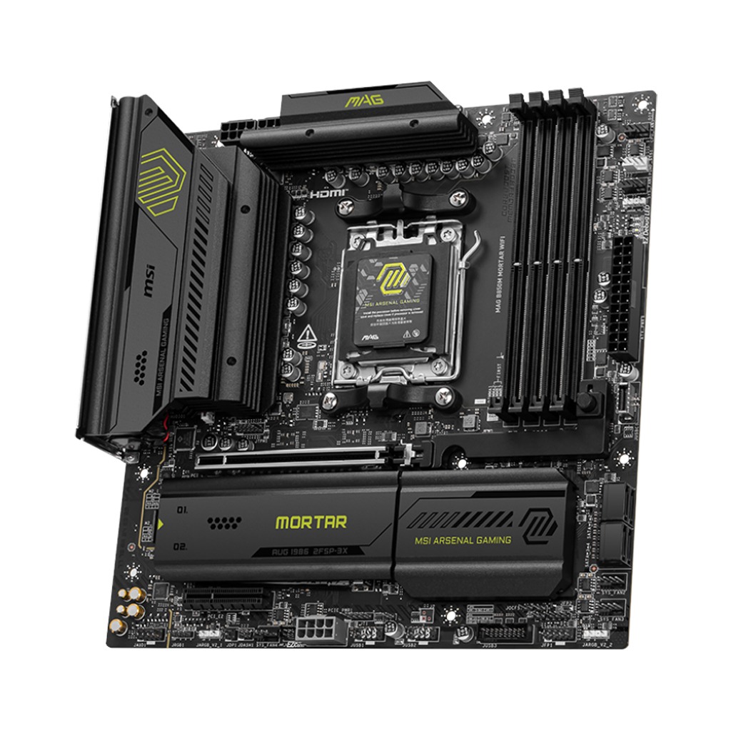 MSI AMD MAG B850M Mortar WIFI DDR5 Gaming MotherBoard